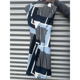 Mina India Dress Midnight Marine