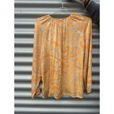 Pennie LS Top Paisley Print