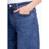 Sally Wide Leg Jeans Medium Blue