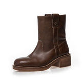 Say More Boot Brown Tan