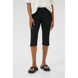 Zelina Capri Jeans Black