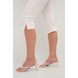 Zelina Capri Jeans Chalk