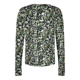 Alma ls straight top camo flower