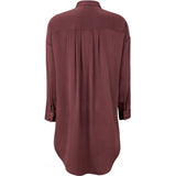 Harlow LS long shirt decadent chocolate