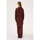 Harlow LS long shirt decadent chocolate