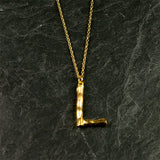 Halskæde med bogstav