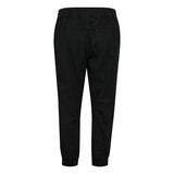 Bloede sorte bomulds capri bukser med stoerre i livet fra kaffe