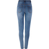 lyseblå jeans med lommer