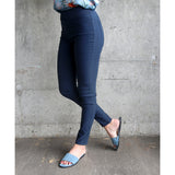 Leggings bukser med elastik i taljen og smalle ben