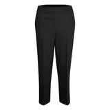 Sort klassisk habit buks med lige ben og presfolder