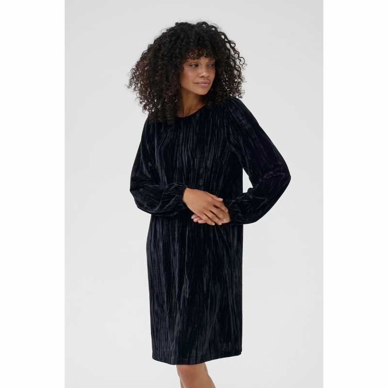 Elva Dress Black Deep