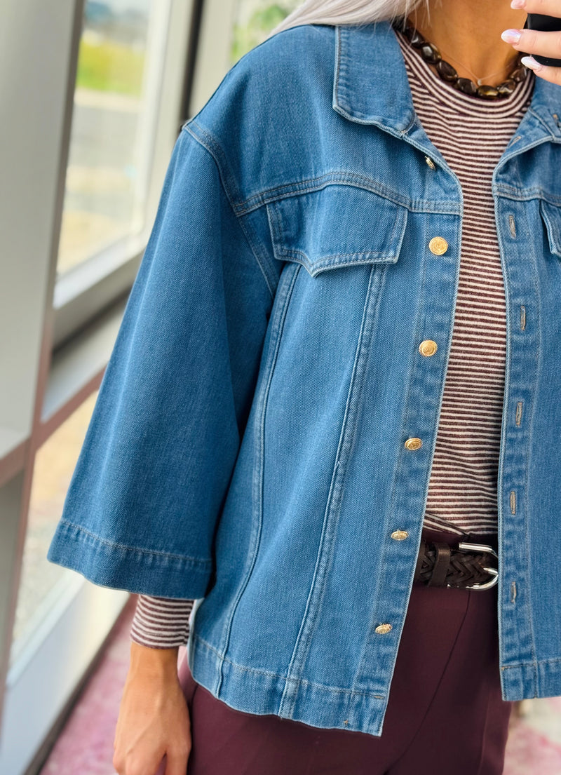 Bella Jacket Blue (Obs. Kampagne. Afsendes 7/10-25)