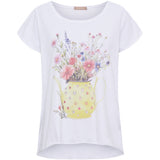 Marta Du Cháteau 1535 Marie T-shirt Flowerpot Yellow