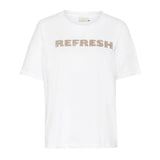 Lunda T-shirt Optical White