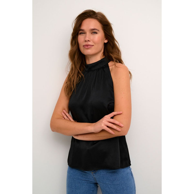 Lotte top black deep