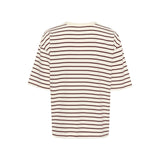 Winny T-shirt 1/2 Ærme White / Fudge