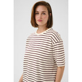 Winny T-shirt 1/2 Ærme White / Fudge