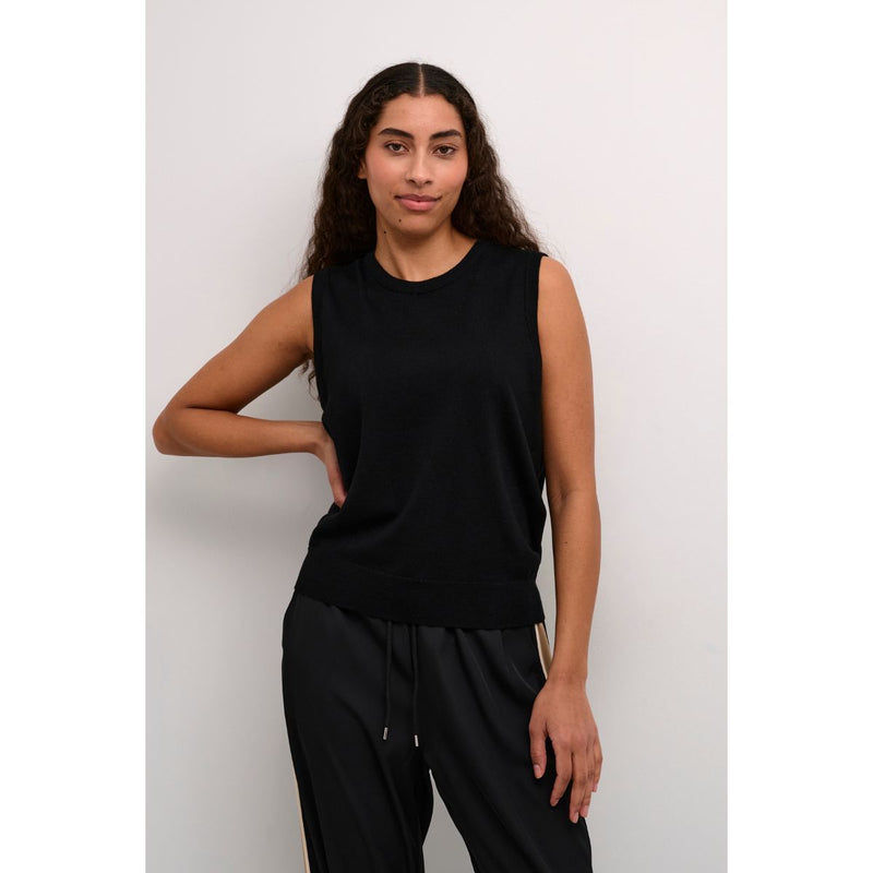 Lizza Knit Slipover Black Deep