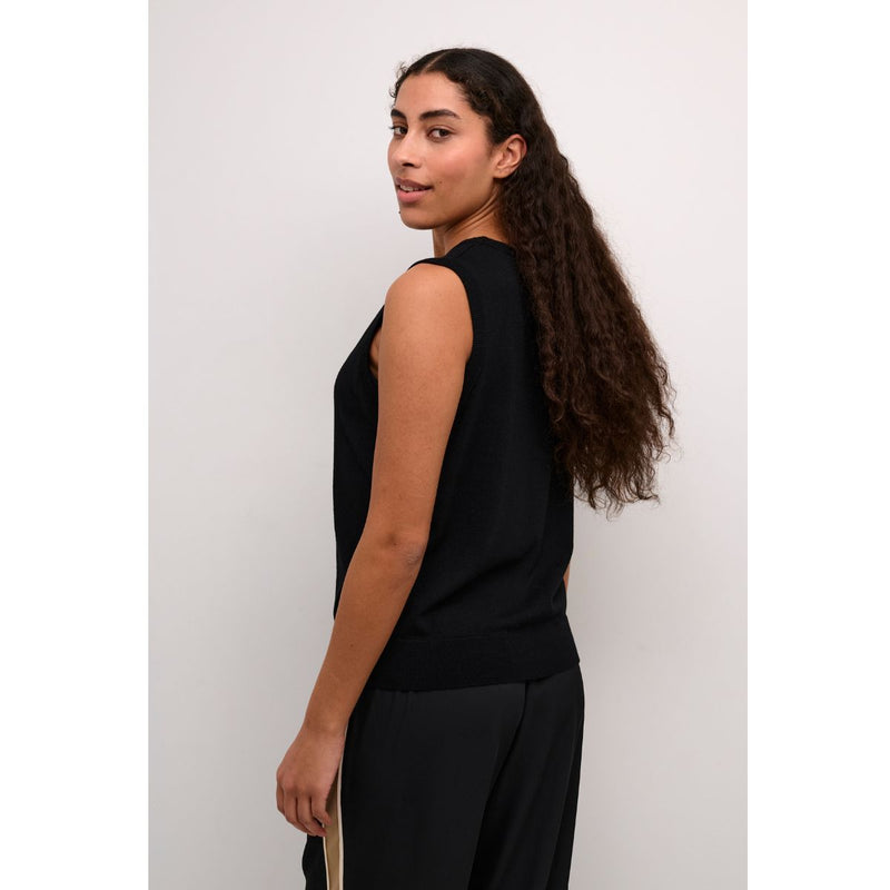 Lizza Knit Slipover Black Deep