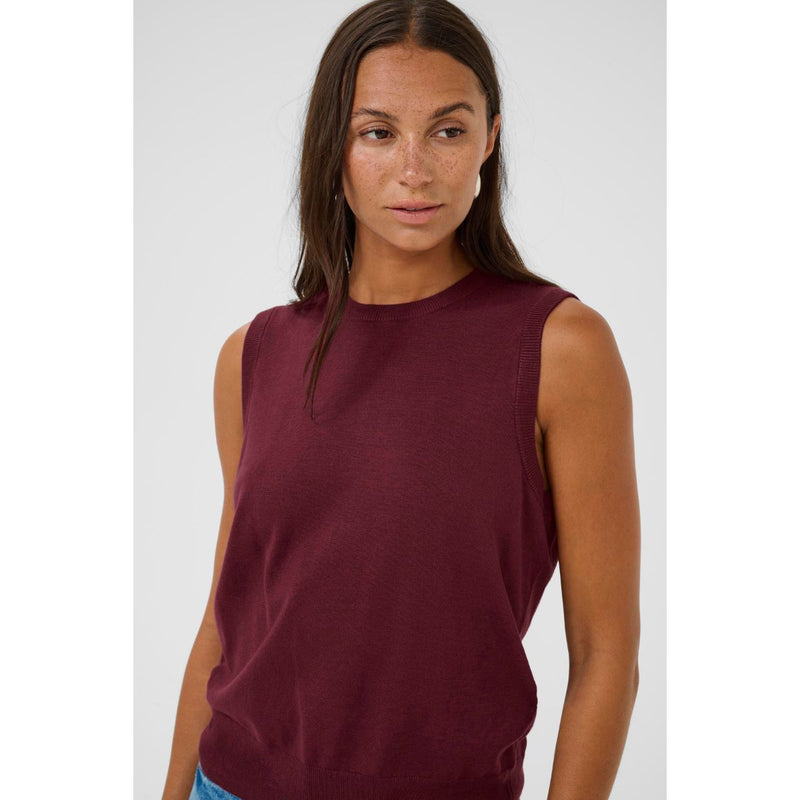 Lizza Knit Slipover Windsor Wine