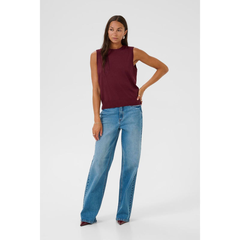 Lizza Knit Slipover Windsor Wine