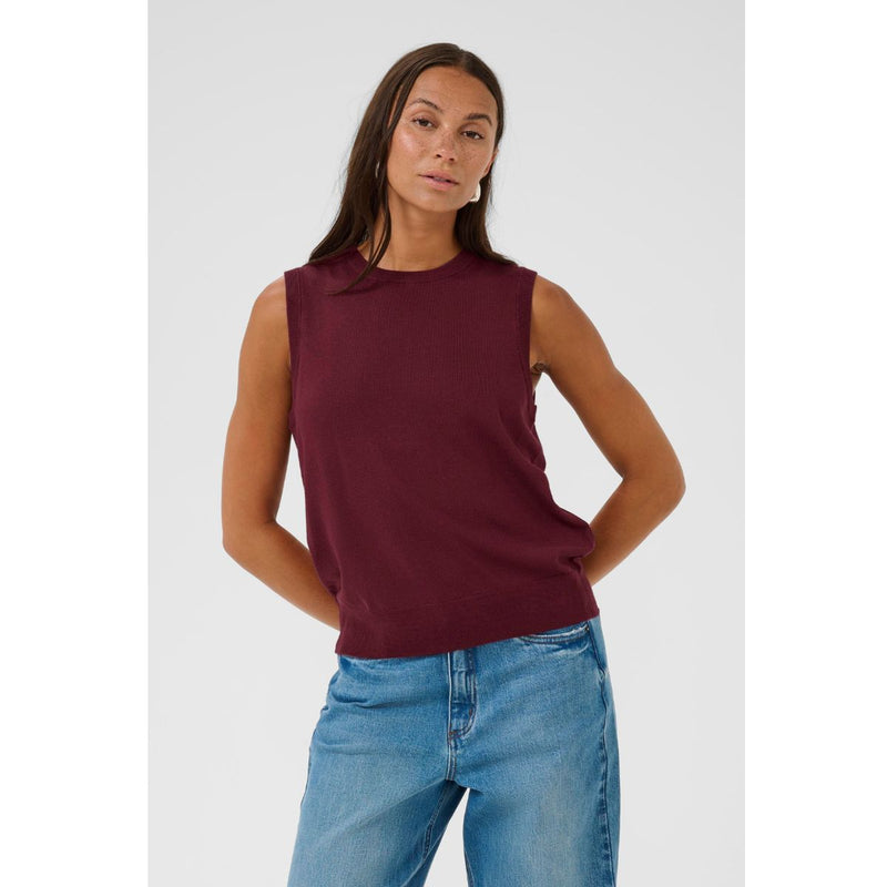 Lizza Knit Slipover Windsor Wine