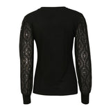Nima Jersey Blouse Black Deep LIVE