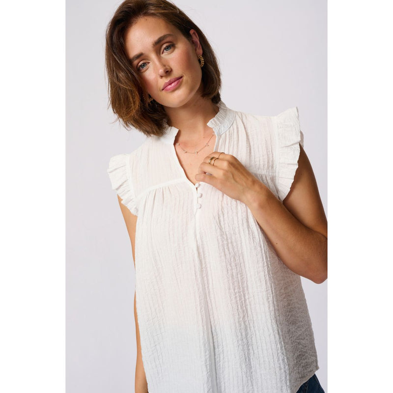 Liany Via Blouse Chalk