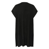 Annetta Knit Poncho Black LIVE