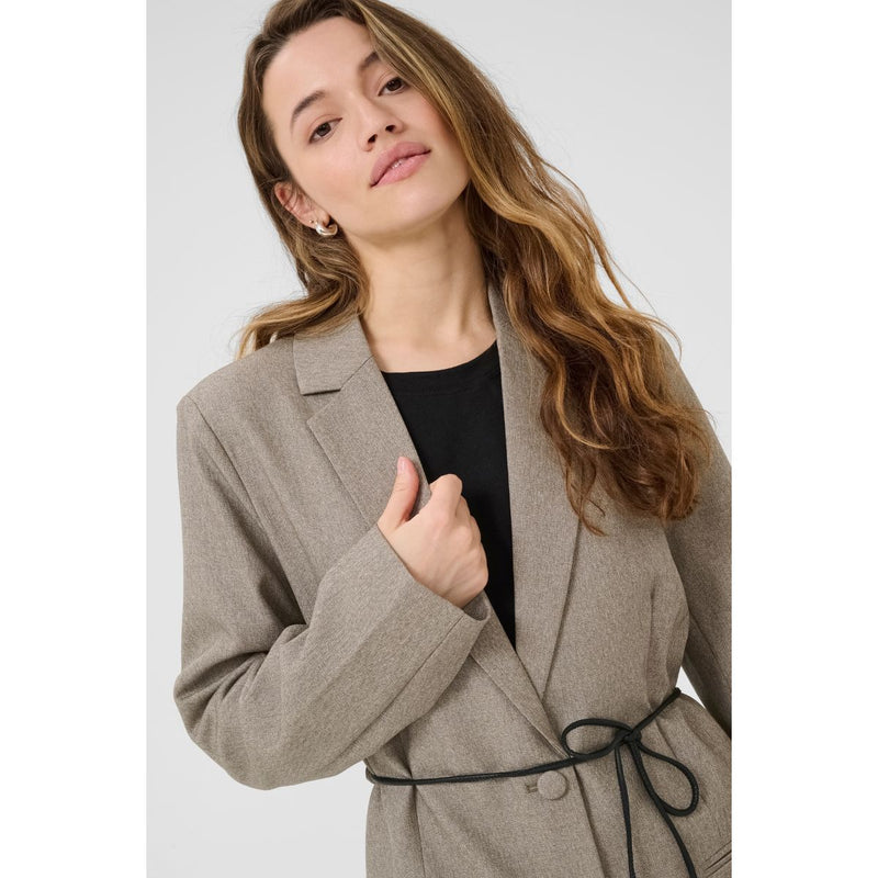 Tilla Blazer Feather Grey