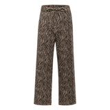 Leondra HW Straight Jeans Feather Grey / Black