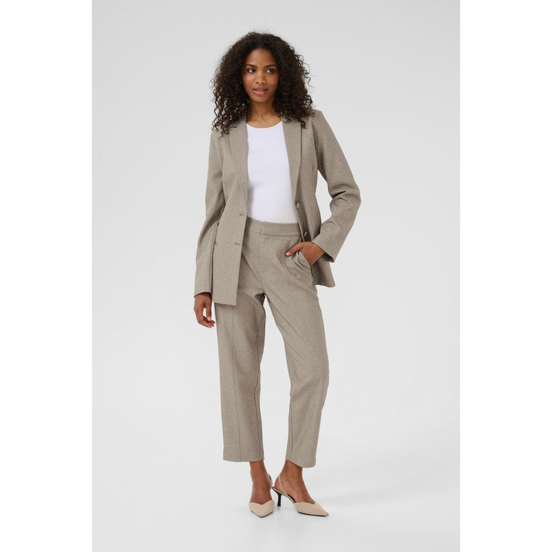 Tilla Cropped Pant Feather Grey