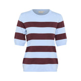 Lizza Striped Knit Windsurfer / Fudge