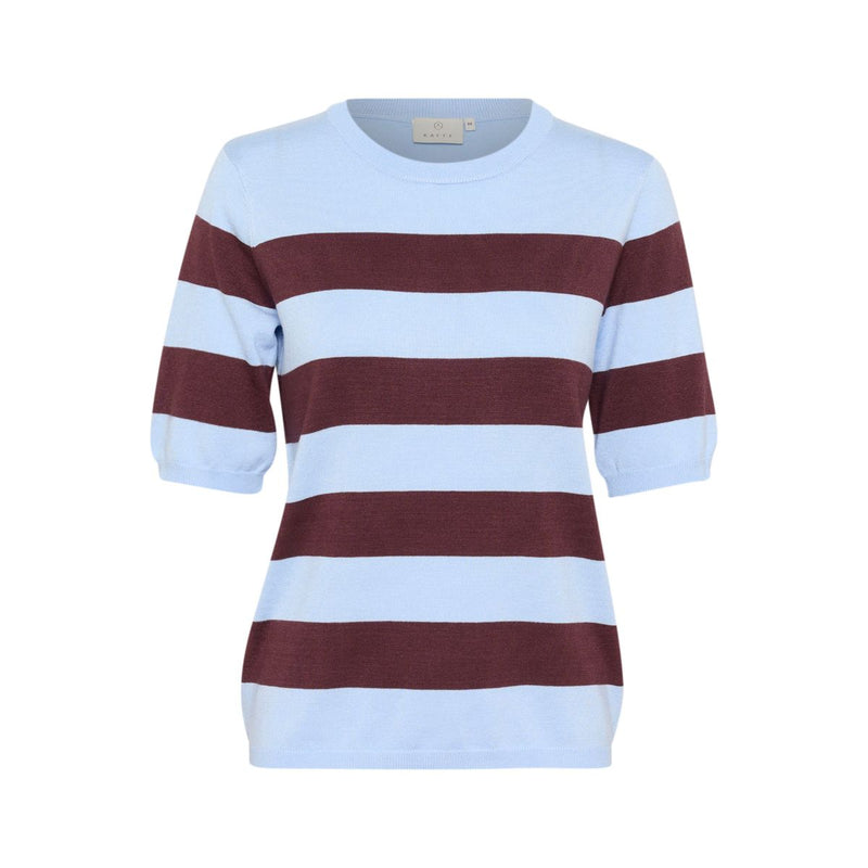 Lizza Striped Knit Windsurfer / Fudge