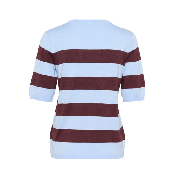 Lizza Striped Knit Windsurfer / Fudge