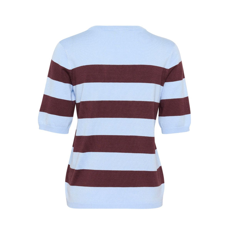 Lizza Striped Knit Windsurfer / Fudge