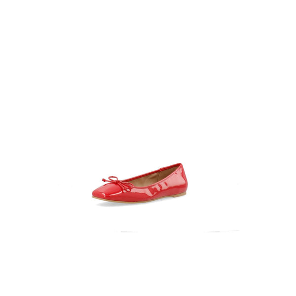 Rose Karrè Ballet Flat Faux Leather Red