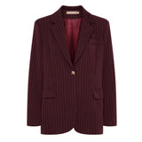 Marta du Chatéau Damiana Blazer Bordeaux