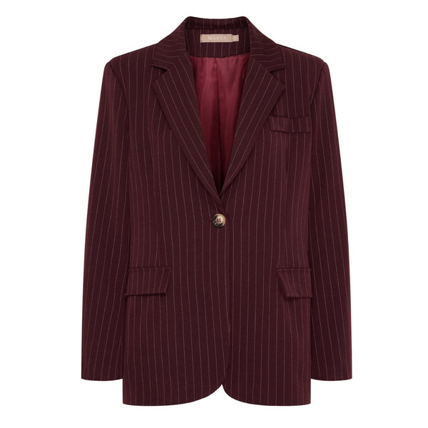 Marta du Chatéau Damiana Blazer Bordeaux