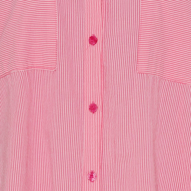 1665-23 Marta du cháteau tunica new strawberry stripe