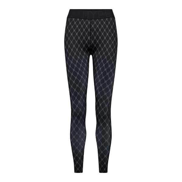 Hype the Detail Printed Leggings Black Grey