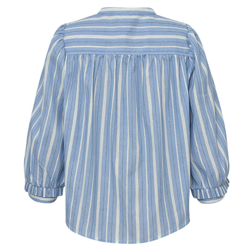 Mee Ane Blouse Light Blue Stripes