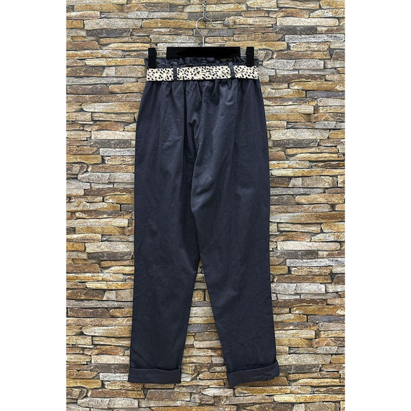 Chrysse Cotton Pant Black 2441