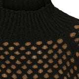 24614 MARTA DU CHATÈAU CLEMENCE KNIT BLACK/CAMELLO

Flot grov strikket bluse fra Marta du cháteau. Clemence knit har høj krave, 3/4 lange ærmer og en rummelig løs pasform. Den er grove strikket i 2 lag, så inderlaget er brun og yderelaget er sort, giver en flot dybte i striktrøjen.



Grov strikket
3/4 lange ærmer
Rummelig og løs pasform
Sort med brun i baggrunden


Størrelsesguide: Clemence&nbsp;knit er onesize og dækker str. XS-XL.