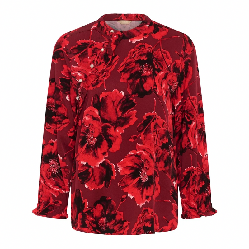 Rachel Elitha Shirt Red Flower