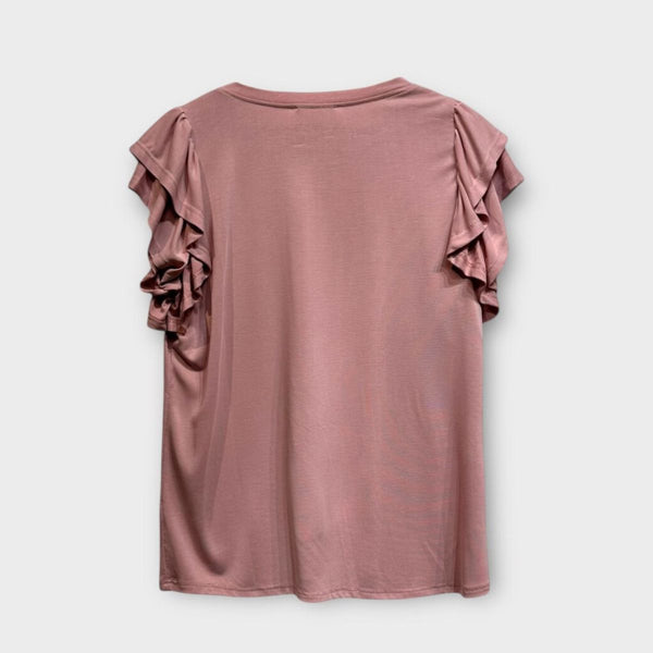 Lafee Shirt Old Rose 3776