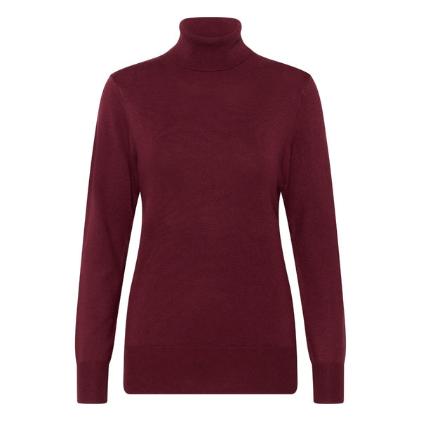 Astrid Roll Neck Windsor Wine