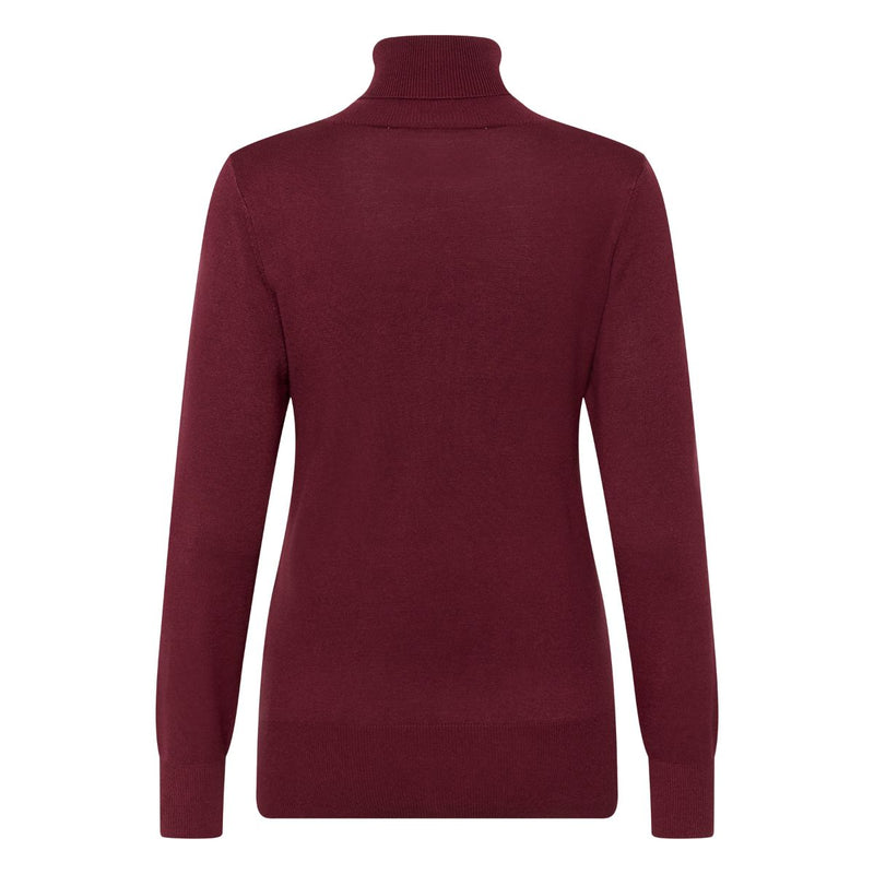 Astrid Roll Neck Windsor Wine