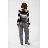Carlina Pants Dark Gull Grey Washed