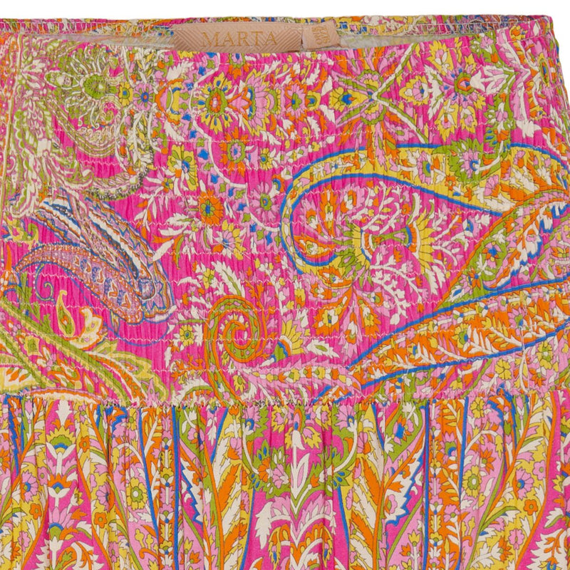 Marta Du Cháteau Josefina Skirt Print Orchidea 5849
